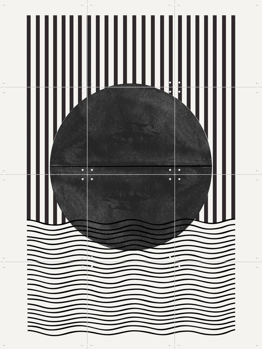 IXXI BaB No.10, The Miuus Studio & Various - 60 x 80 cm - Gratis ophangtool - Grote wanddecoratie en posters - Minimalisme, Grafisch Ontwerp