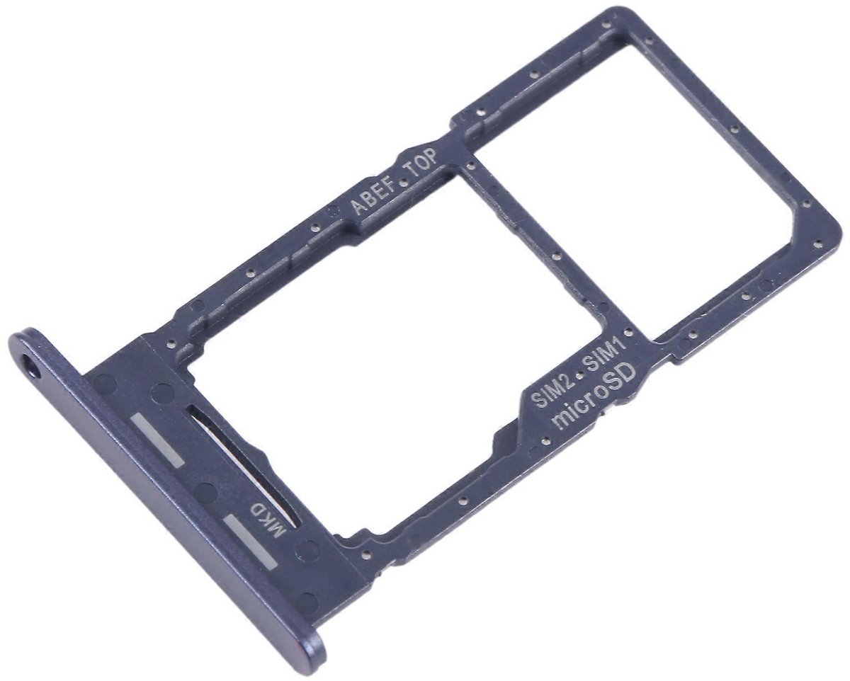 Voor Samsung A73 Sim/SD Kaarthouder Zwart