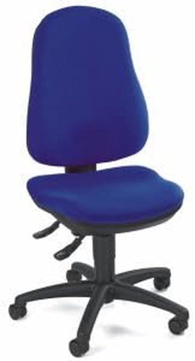 Ergonomische Bureaustoel Draaifauteuil Punt 70 Blauw