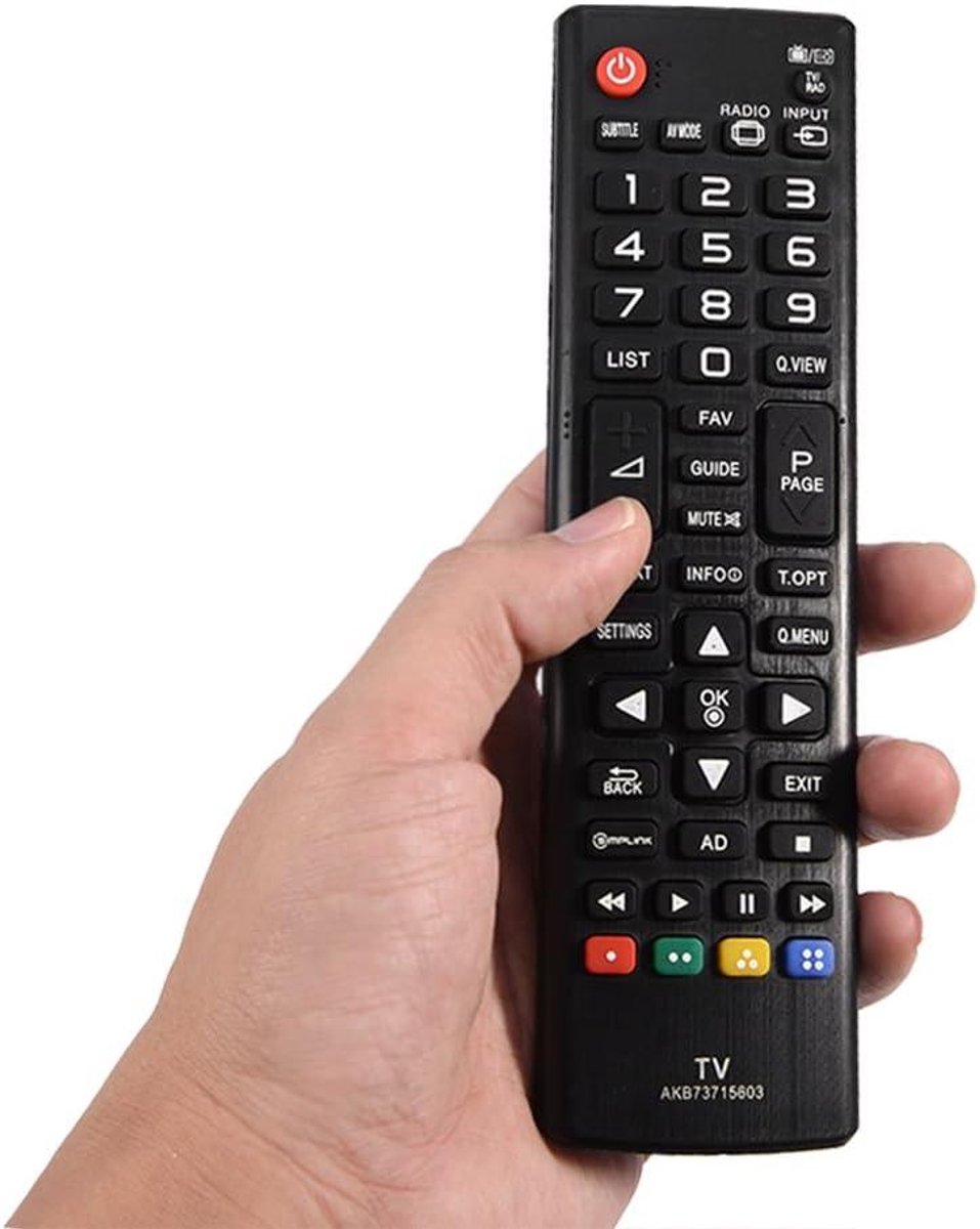 Universele afstandsbediening met leerfunctie voor TV - Vervanging voor AKB73715603 - 50PN450b, 50ln5400, 47lN5400.