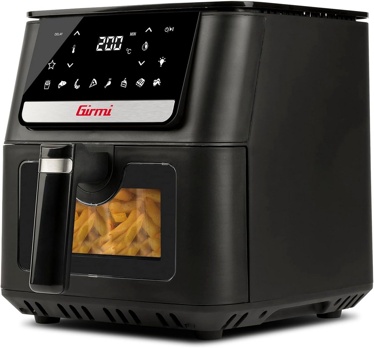Luchtfriteuse XXL 6,5 Liter met 8 Programma's - Digitale Airfryer 1700W