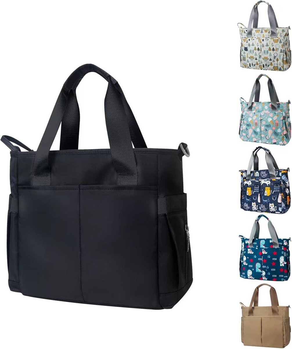 Waterdichte Luiertas Tote voor Mama en Papa - Multifunctionele Medium Reistas