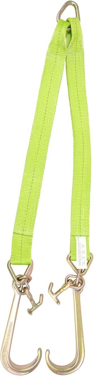 Sterke V-Hoofdstel Trekriem 3 Inch Breed met T-J Haken voor Slepen en Terugrollen
