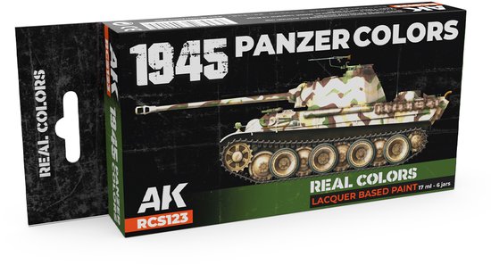 RCS123 1945 Panzer colors AK-Interactive real color | bol