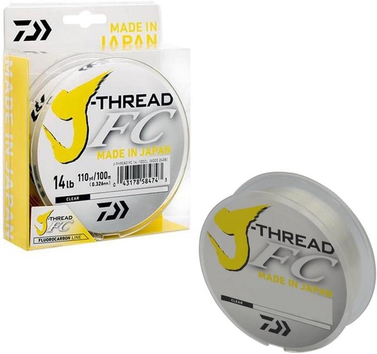 Sterke Fluorocarbon Hengelspoel - 50 meter Duurzaam Vislijn