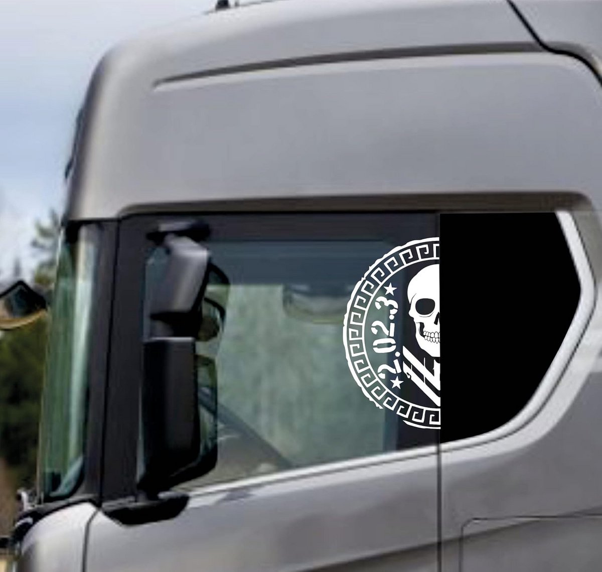 Truck Raamsticker Set voor Scania Daf Iveco Man Voertuigen