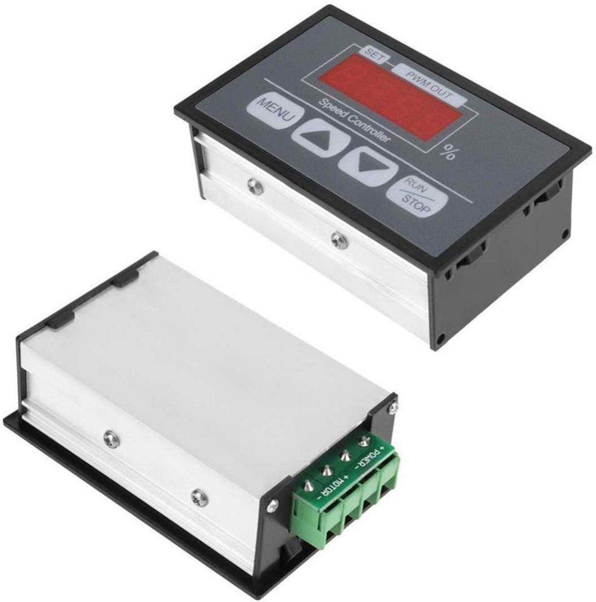 PWM Motor Regelaar DC 6-60V met Digitale LED Display 0-100% Snelheidscontrole