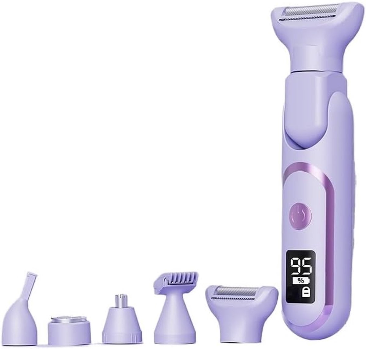 Ladyshave - ladyshaves voor vrouwen bikinilijn - Lichaamshaartrimmer - elektrisch scheerapparaat - waterdicht - geschikt voor nat en droog gebruik - geschikt voor intieme zones, benen, gezicht, neus, wenkbrauwen en lichaam