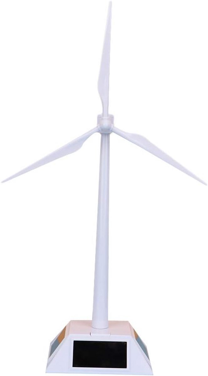 Kindermodel Windturbine op Zonne-energie voor Educatie en Decoratie