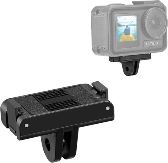 PULUZ Magnetische Quick Release Mount – Geschikt voor DJI Osmo Action 3, 4 & Action 5 Pro – Zwart