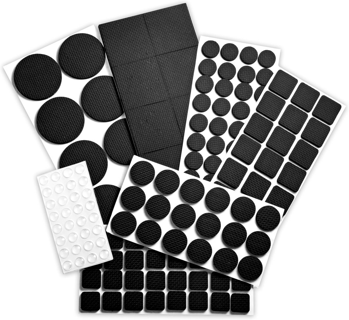 148 stuks Zelfklevende Antislip Meubelpads - Vilt Beschermers voor Stoelen en Tafels