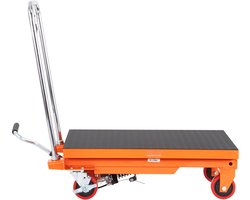 VEVOR tafelwagen met hydraulische lift 500 lbs handmatige schaarheftafel 28,5