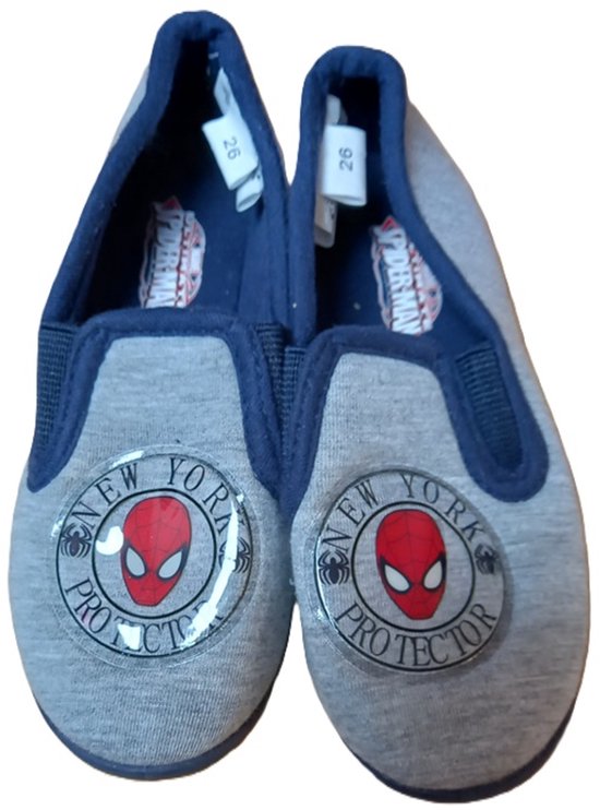 Spider-Man Instap Pantoffels - Kinderen - Grijs