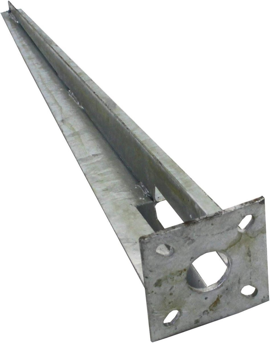 Grondspies voor Hekpalen Ø 34 mm - 50 cm Diep - Inslaghuls voor Tuinafrastering