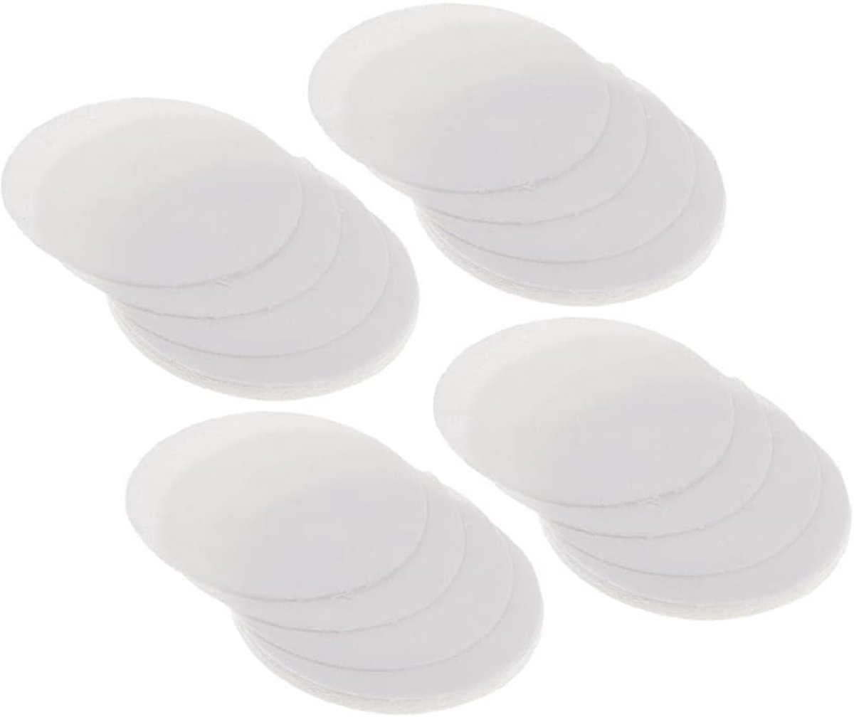 Oven Vellen - Keramische Papier - Glas Fusing - Gladde Afwerking - 115mm Diameter - Wit