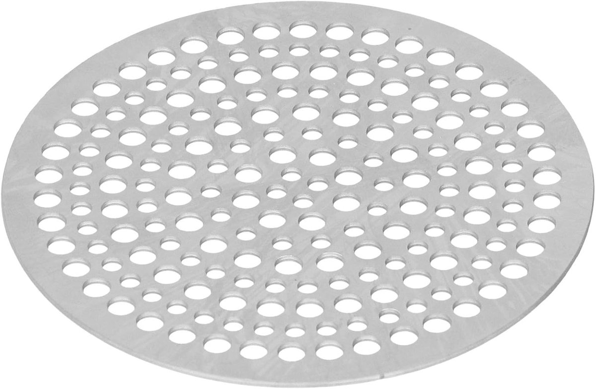 Vloerafvoerfilter - Douche Haarvanger - Voorkom Verstopping - Roestvrijstaal - 9x9x1 cm