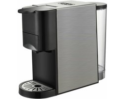 Capsule Koffiezetapparaat - Eenkopsmachine Espresso - Snel Koffie Maken - Inclusief Melkopschuimer - 348 x 288 x 313 cm - Grijs