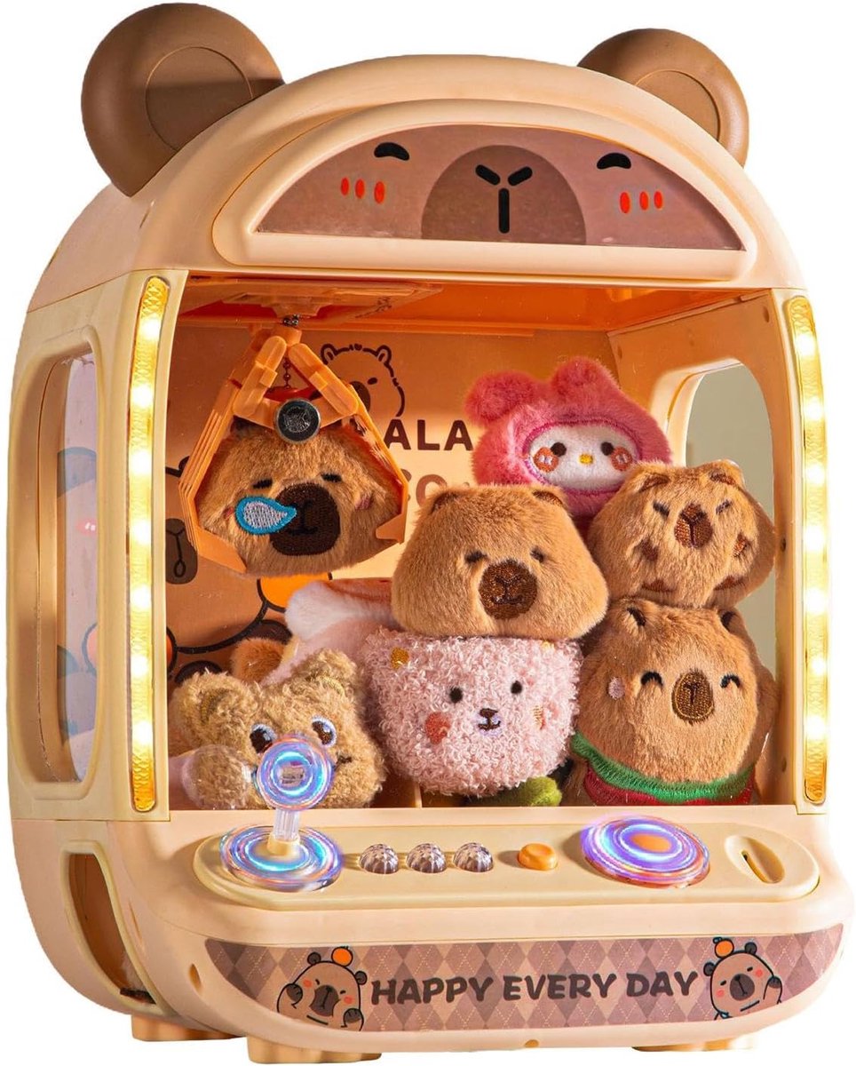 Kinder grijpmachine - Speelgoed machine - Interactief entertainment - Dubbele voeding - 24x22 6x33 6cm