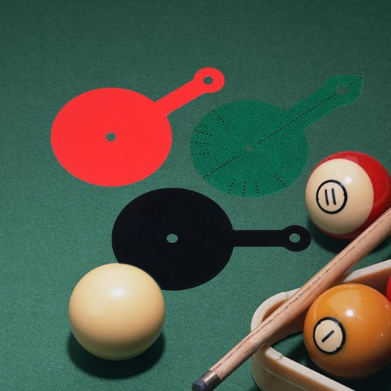 Biljart Richttrainer Pad - Pool Oefenmat - Precisie Shots Oefenen - Set van Drie Stuks - 95 x 57 cm — afbeelding 2