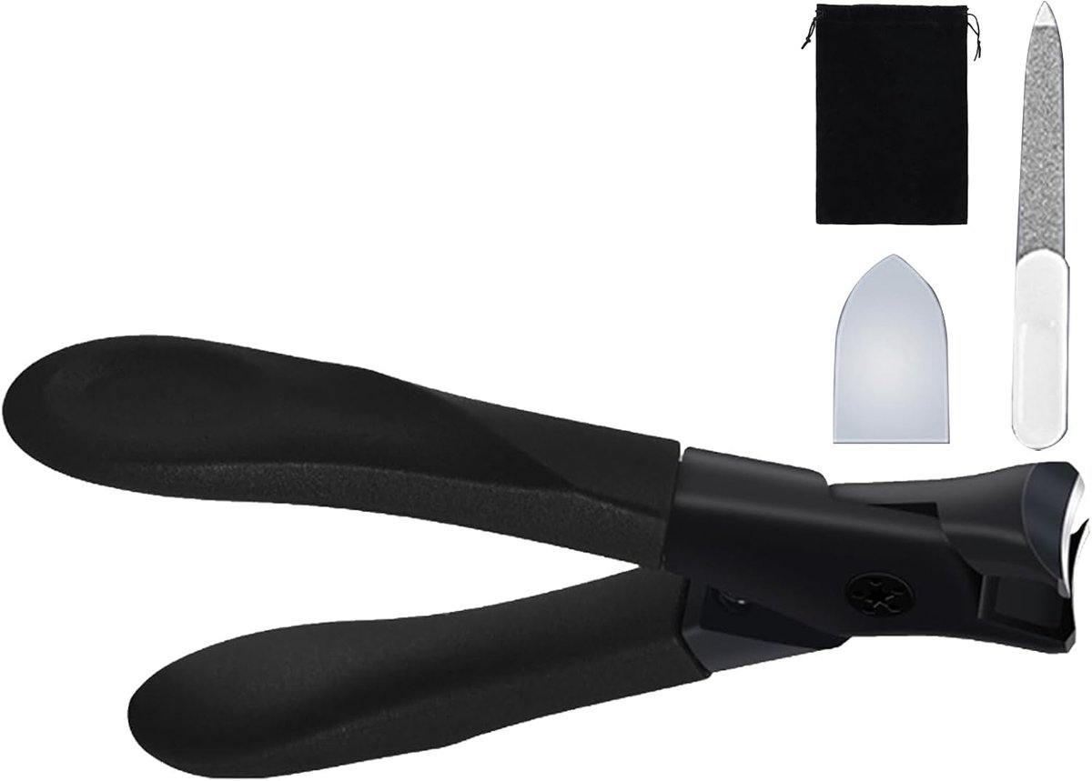 Teennagelknipper - Nageltang - Nail Care - Spatvrije Brede Bek - 9 cm