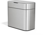 Simplehuman Compostbakje van 4 liter - Zilver - geborsteld roestvrij staal