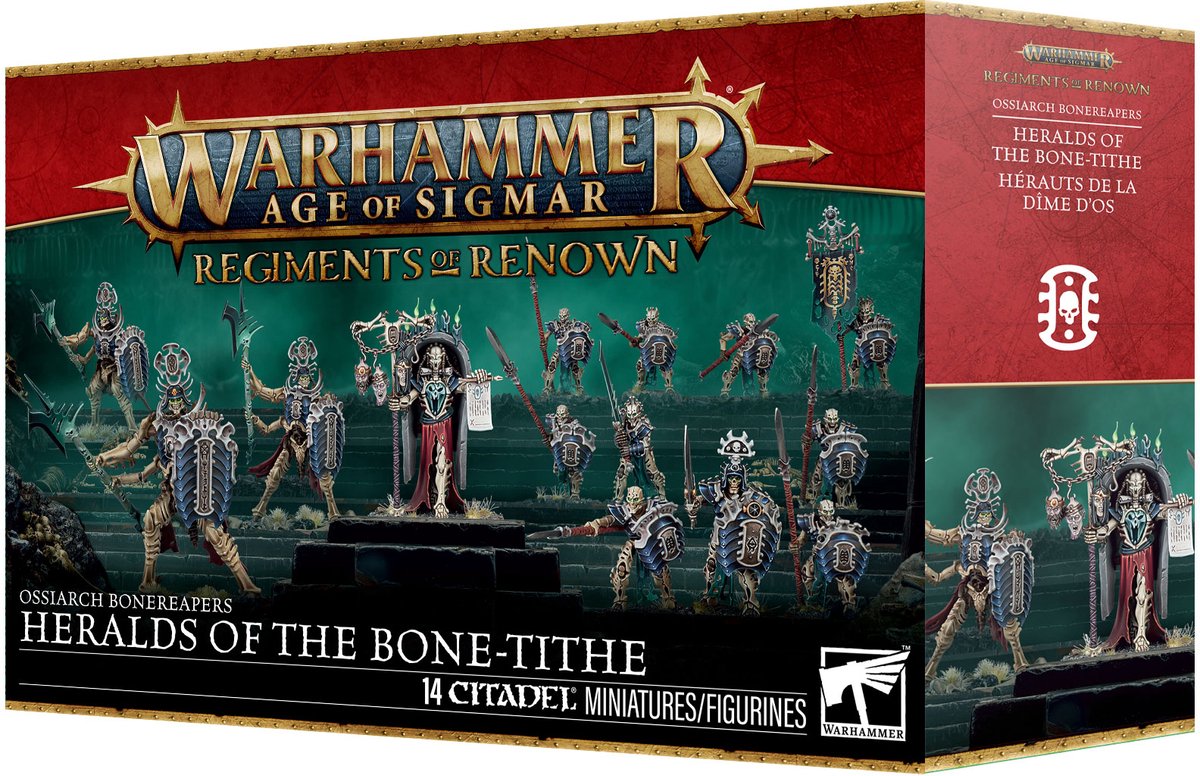 Ossiarch Bonereapers Heralds of the Bone-Tithe