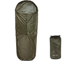 Lichtgewicht Bivy Sack - Nood Slaapzak - Kamperen Survival - Warmte Reflecterend - 220 x 85 cm - Groen