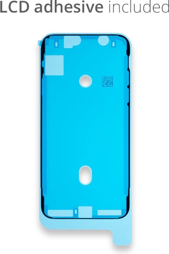 LCD lijm inbegrepen, lichtblauwe zelfklevende folie voor telefoon.