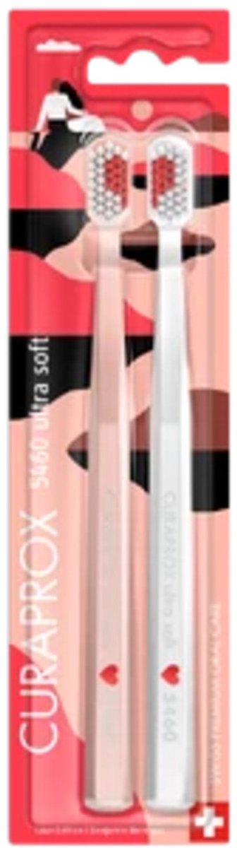 Curaprox Tandenborstel 5460 Ultra Soft Love - 2 stuks