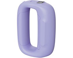 Massagepistool - Spiermassage Apparaat - Mini Massage Gun - Vibratie Massage Ring - Oplaadbare Massage Gun - LCD Display - 5 Standen - Stil - Blauw