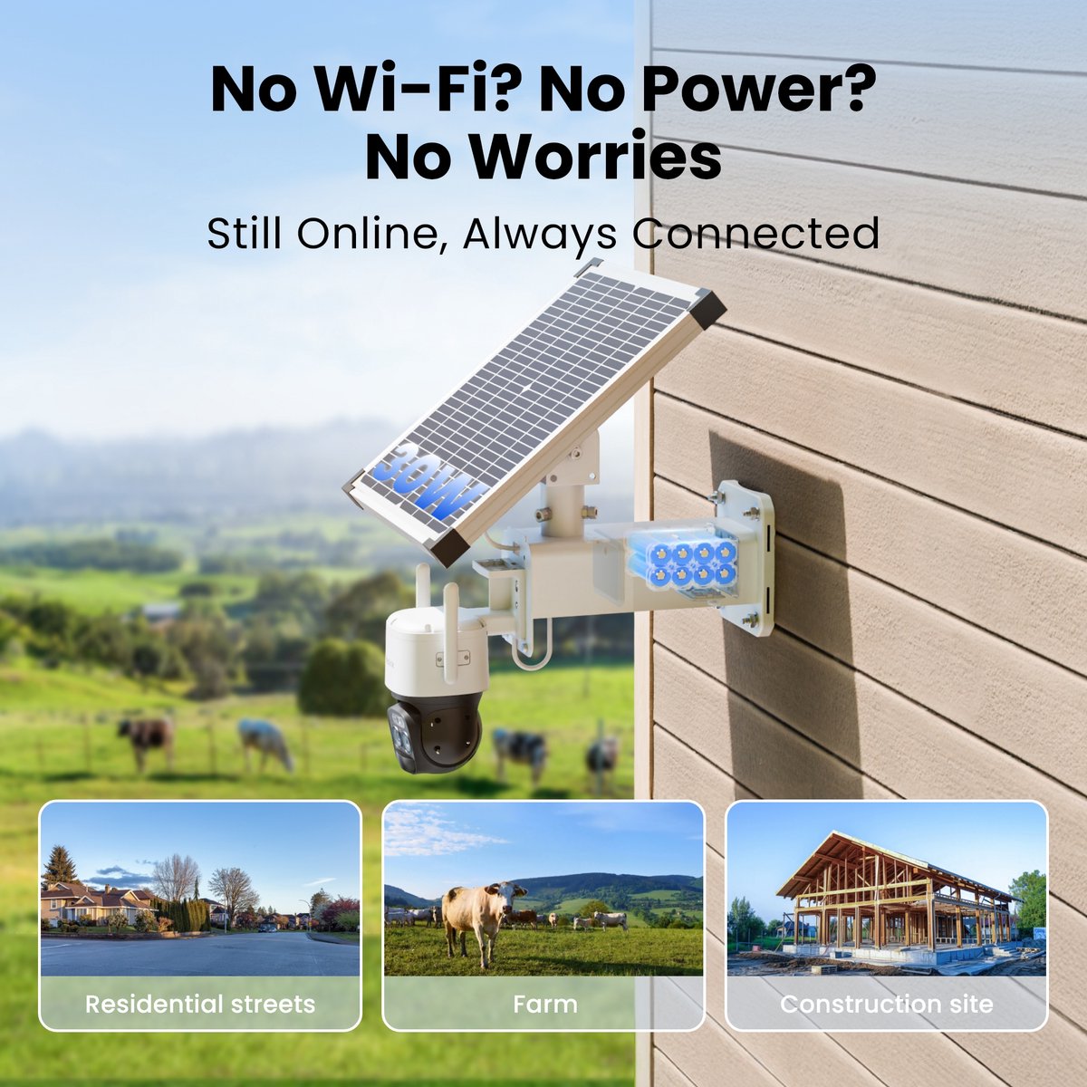 Reolink ColorX 2K 4G LTE Beveiligingscamera Buiten met Auto-Zoom - afbeelding 2