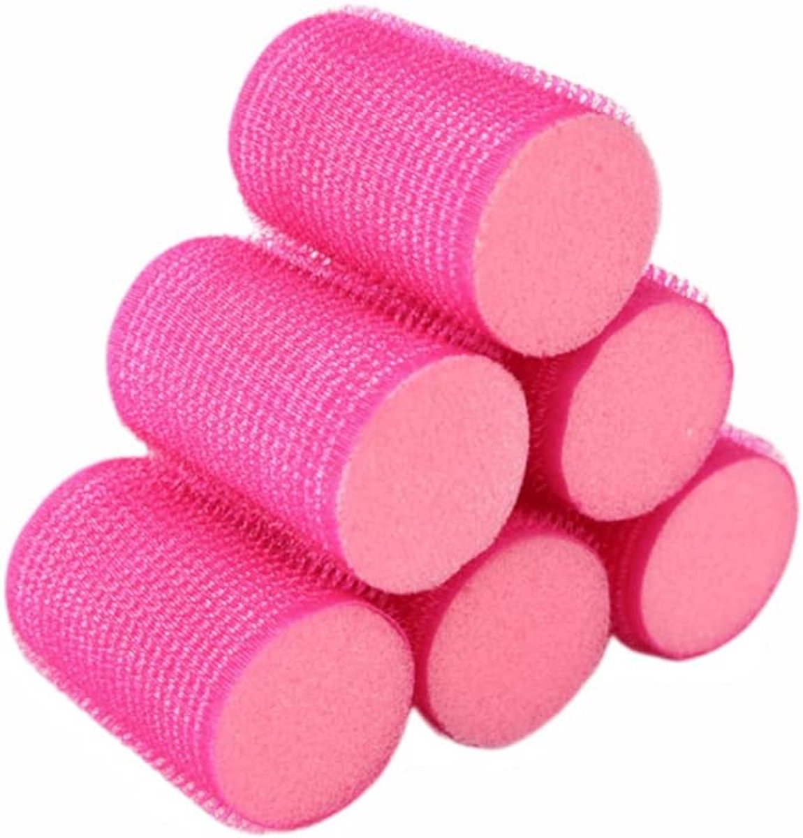 Haar Rollers - Spons Krulspelden - Haar Styling - Zacht Schuim Materiaal - 6x3 cm - Willekeurige Kleur