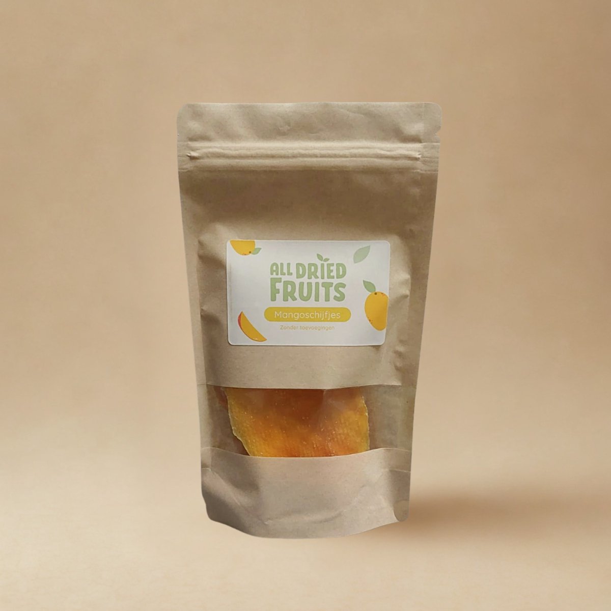 All Dried Fruits - Gedroogde mango - Gezonde fruitsnack - 100 gram