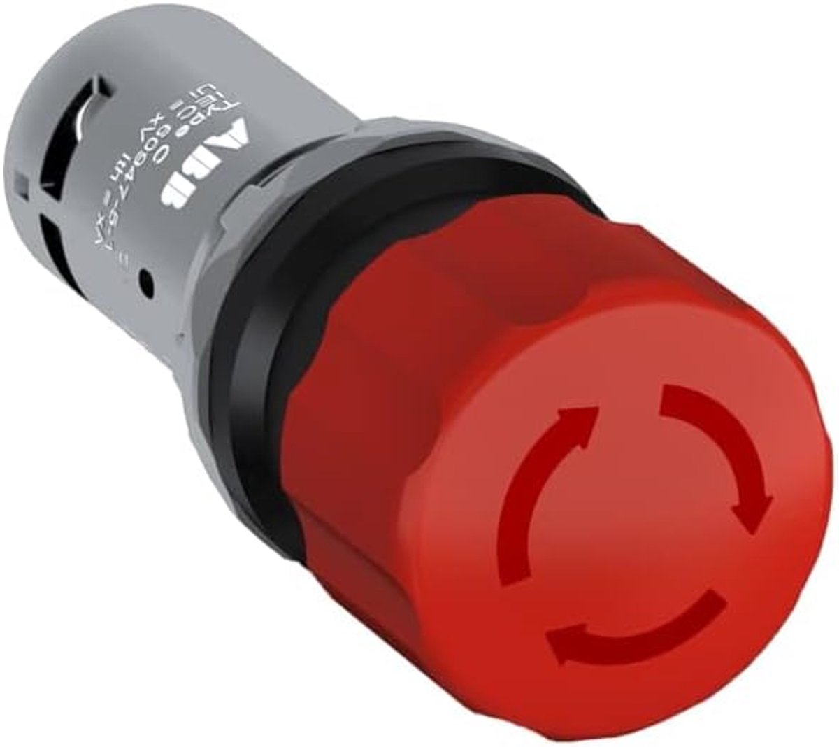 Noodknop - Drukknop Schakelaar - Veiligheid Noodstop - 2 Contacten NC - Diameter 30mm - Rood
