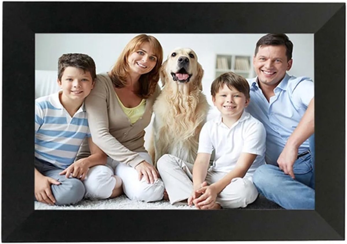 Digitale Fotolijst - Smart WiFi Display - Foto's Delen - HD Touchscreen - 101 Inch