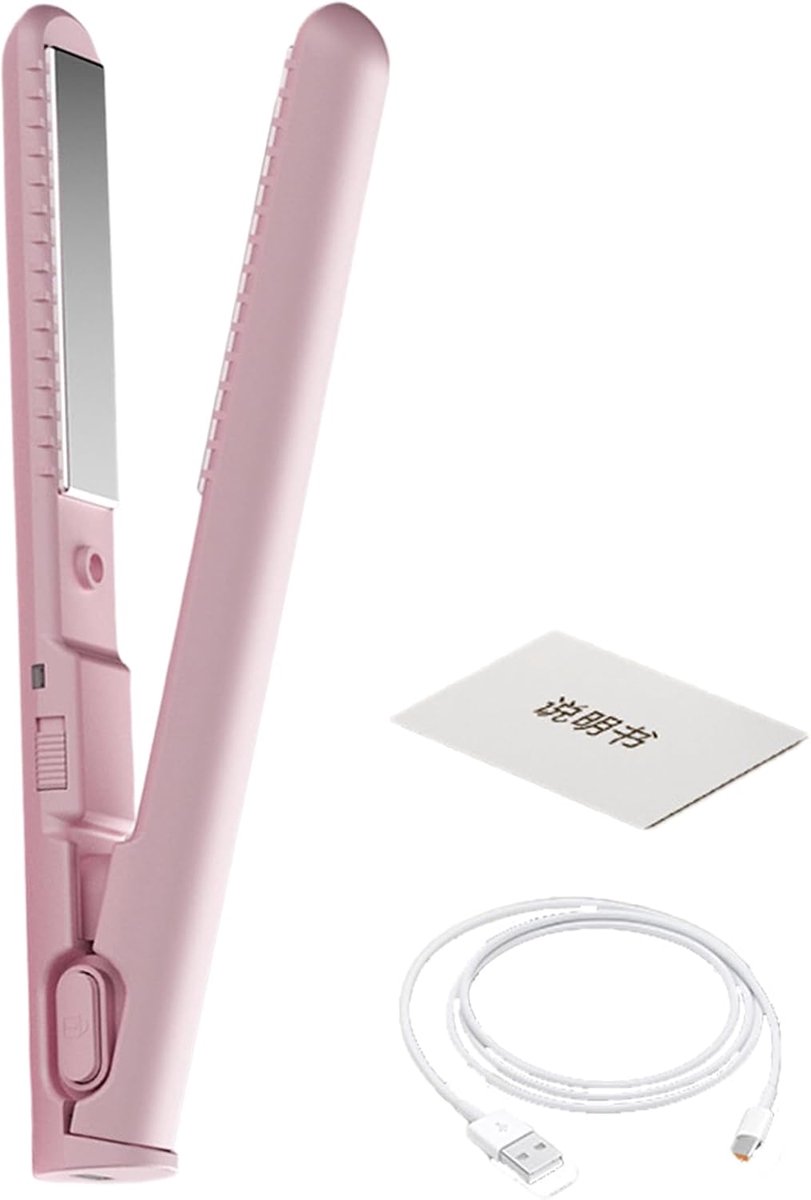 Stijltang Krultang - Haarstyling Tool - Reizen Kort Haar - USB Opladen Snel - 18 cm Lengte
