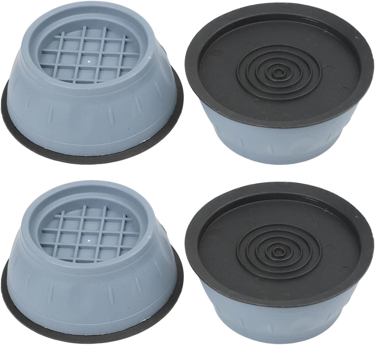 Anti-vibratie Pads - Steunvoetjes - Apparaat Stabiliseren - Absorbeert Schokken - 8.5cm Bodem