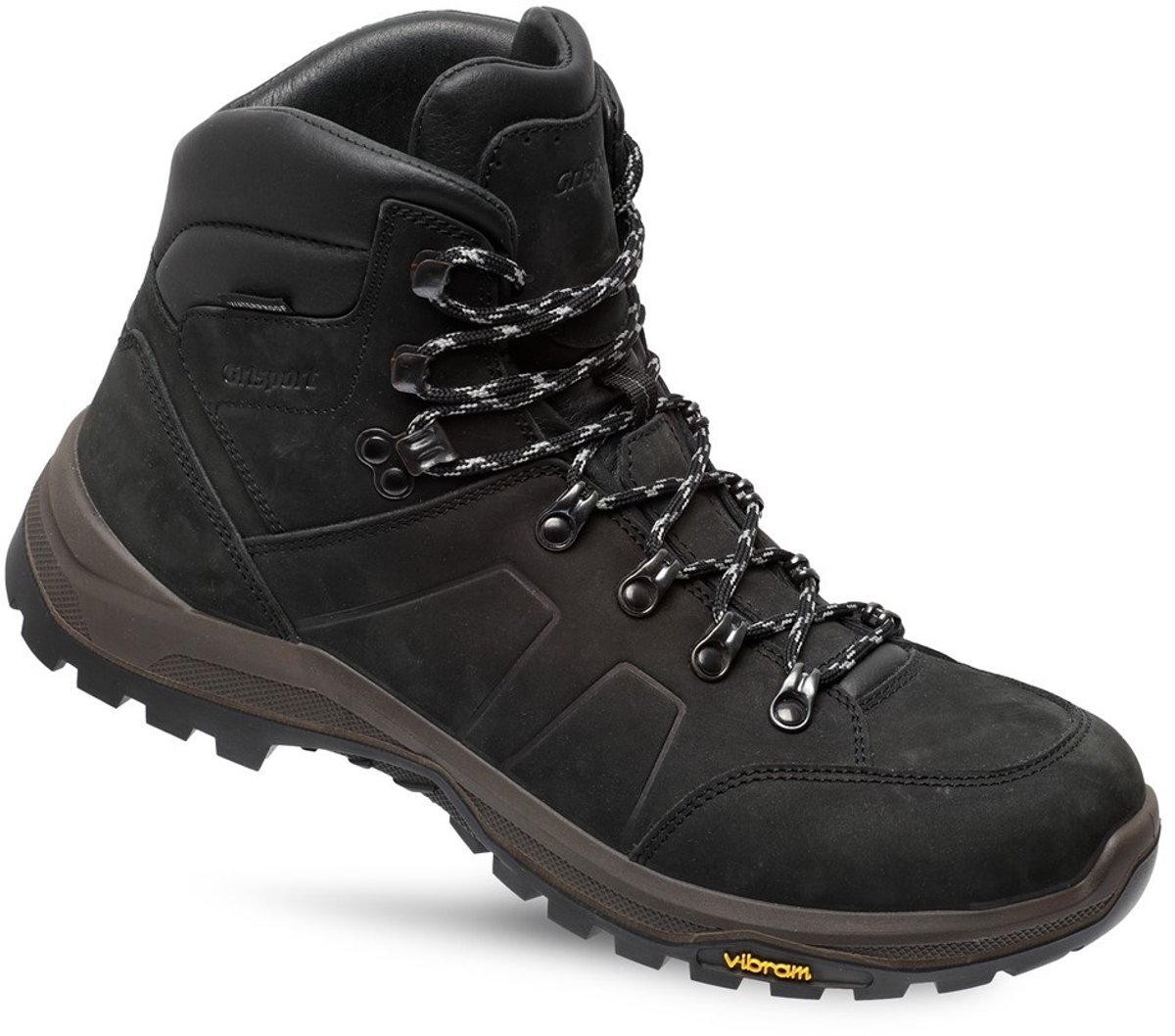 Grisport Utah Mid Wandelschoenen Zwart