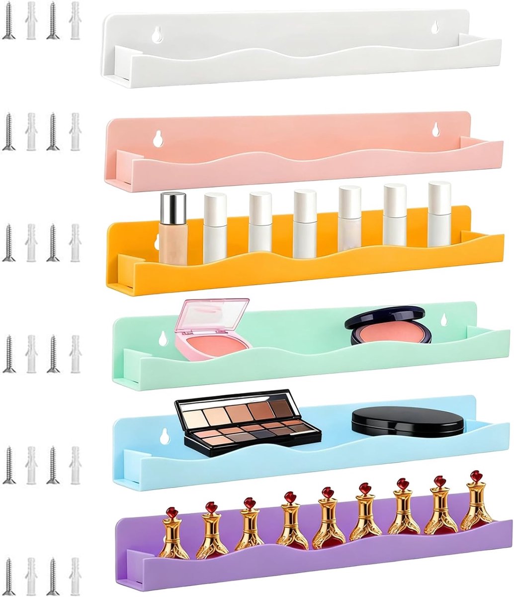 Wandrek Organizer - Opbergrek Acryl - Nagellak Display - Ruimtebesparend Ontwerp - 38 cm Breed
