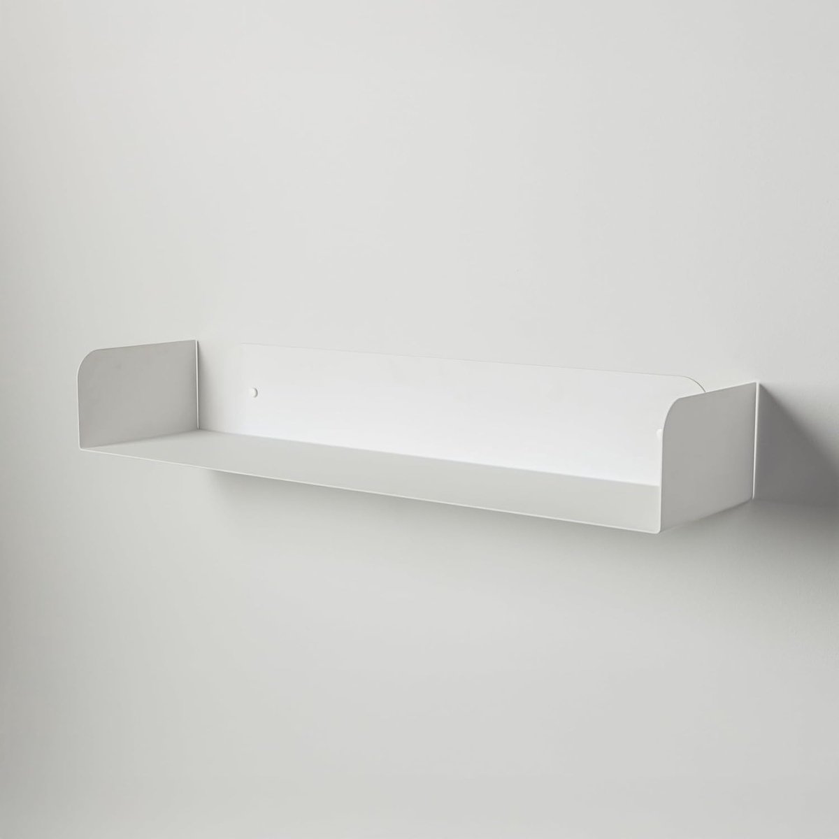 Wandplank Metaal - Boekenplank Wandrek - Opbergen Decoratie - Gemaakt in Italië - 80 x 12
