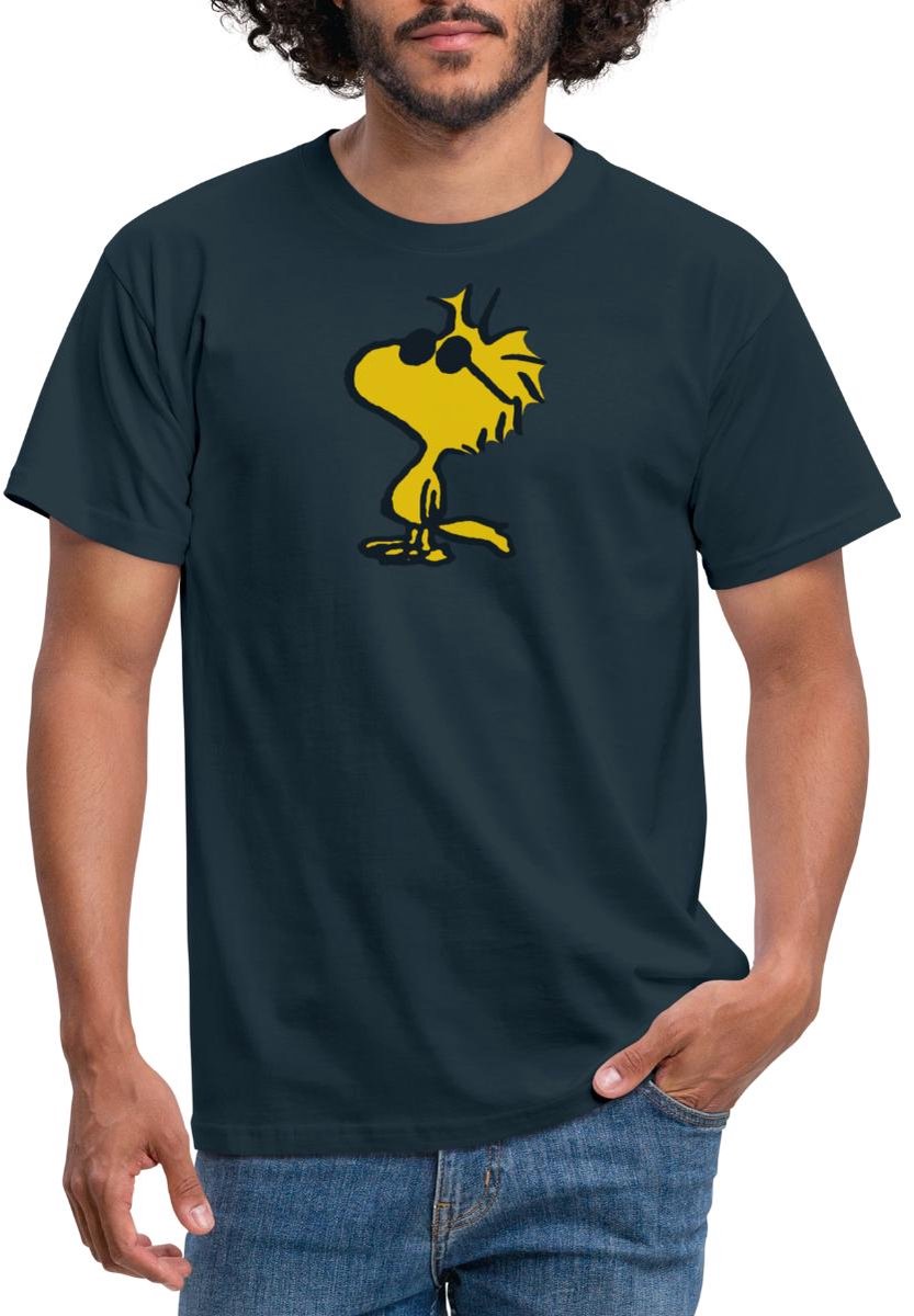 Peanuts Snoopy Zonnebril T-Shirt Heren