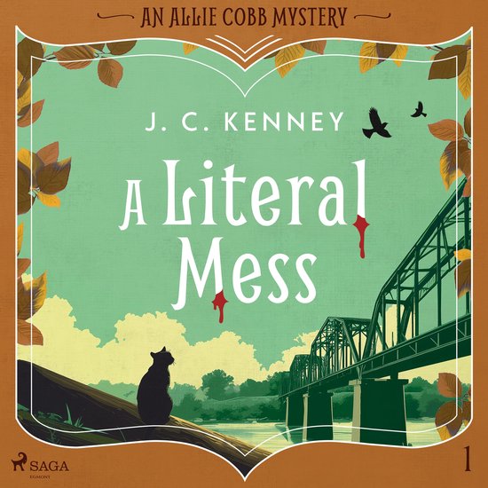 A Literal Mess: A bookish, small town, cozy mystery with a l ... - cover