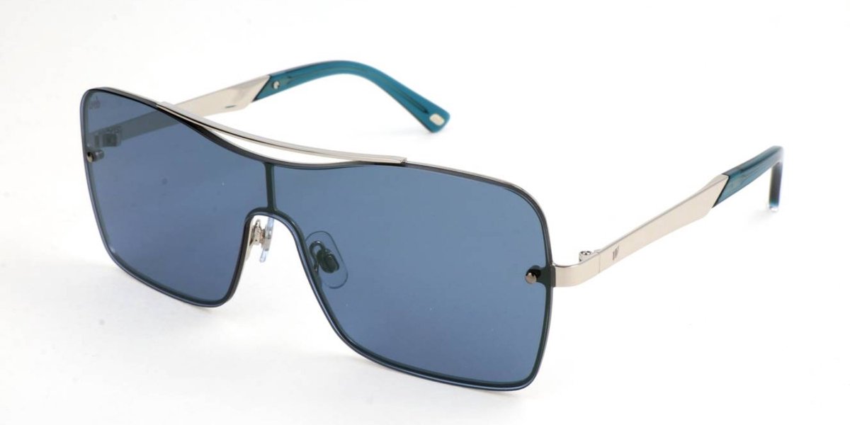 Web WE0202 Shiny palladium 0/0/140 UNISEX Zonnebrillen