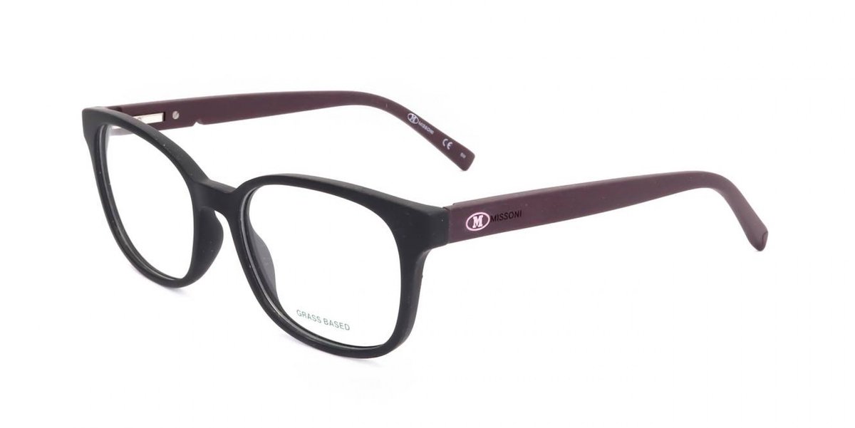 M Missoni MMI 0105 Matte plum black 52/17/145 WOMAN Brilmonturen