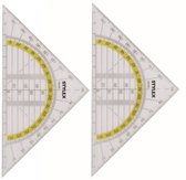 7-delige geometrische set, passer, geometrie-kompassets, wiskundeset