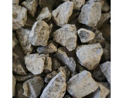 Basalt Grind - Siergrind Split - Tuin Decoratie - Handige Zakken - 8-16 mm - Zwart