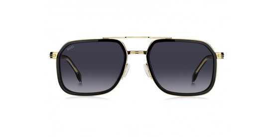 HUGO BOSS BOSS 1724/S 2M2 BLACK GOLD 55/19/150 MAN Zonnebrillen van Merkloos — afbeelding 3