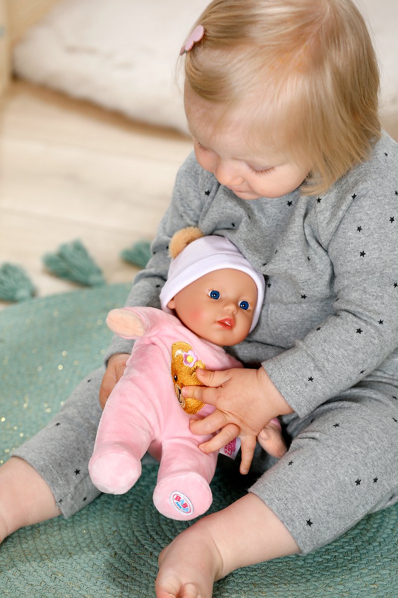 BABY born Interactieve Rosie (30 cm) - zachte babypop, 6 geluidseffecten, fles en speen - vanaf 1 jaar — cadeau in Spellen & Speelgoed - foto 3