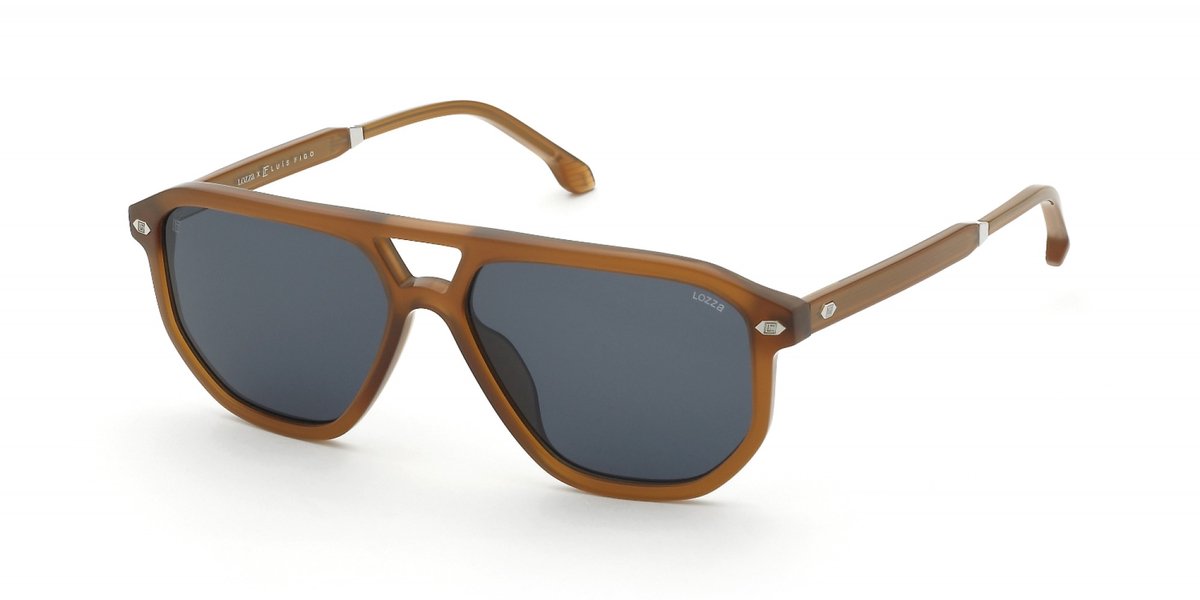 Lozza SL4401 Marrone opalino lucido 58/15/150 MAN Zonnebrillen