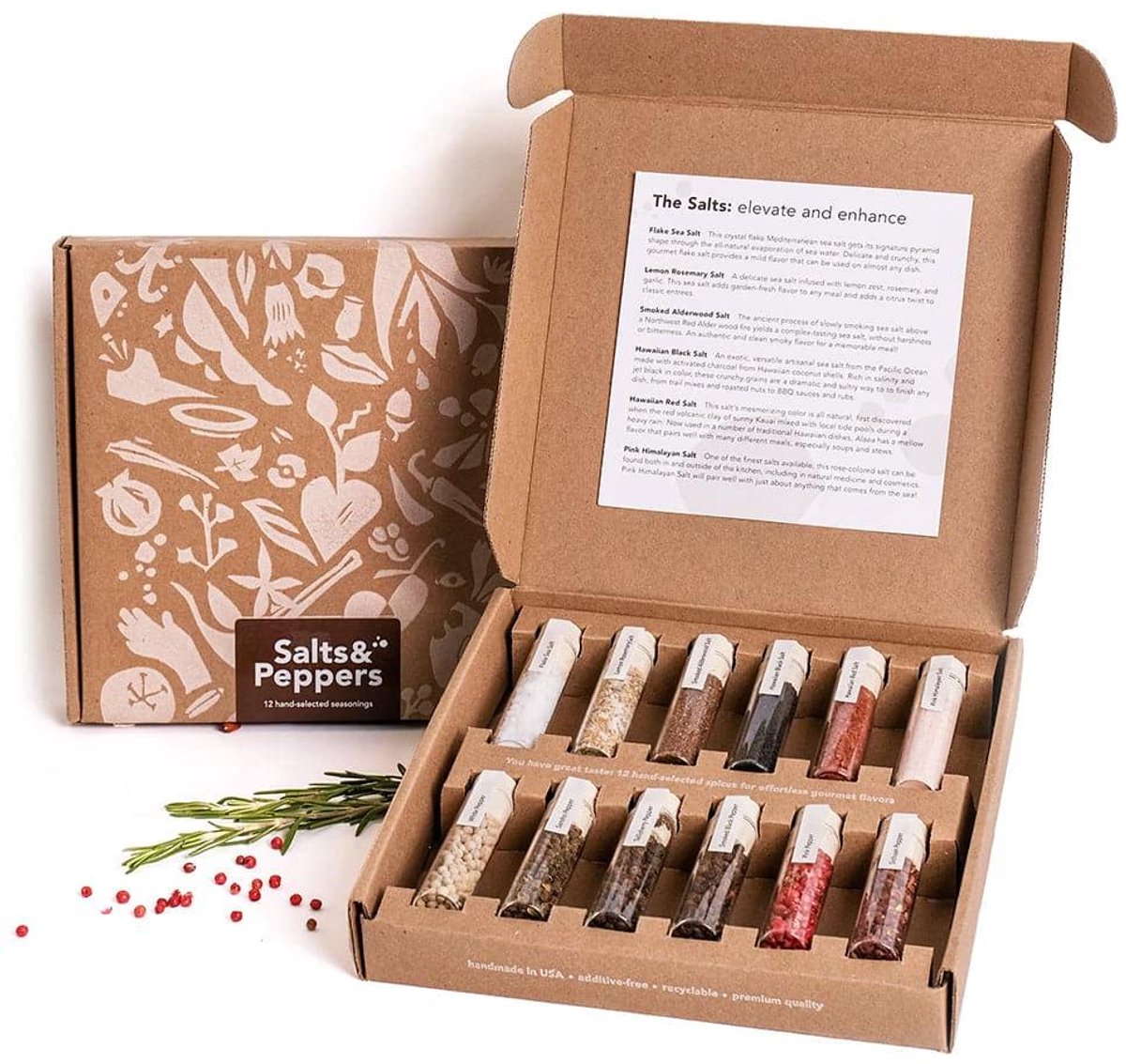 Zout en Peper Geschenkset voor echte kookliefhebbers - Cadeautip - Craftly